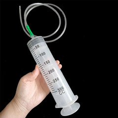 100ml/550ml Large Capacity Syringe Reusable Pump Measuring With 1m Tube Feeding