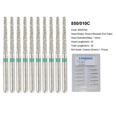 Dental Round Diamond Bur FG Pear Round End Taper Football Egg Barrel High Speed