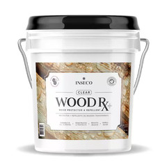 Clear Woodrx plus 5 Gal. Bucket Exterior Wood Sealer and Water Repellent