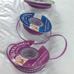 10Rolls Dental Orthodontic Elastolink Chain Long & Short & Continuous Purple