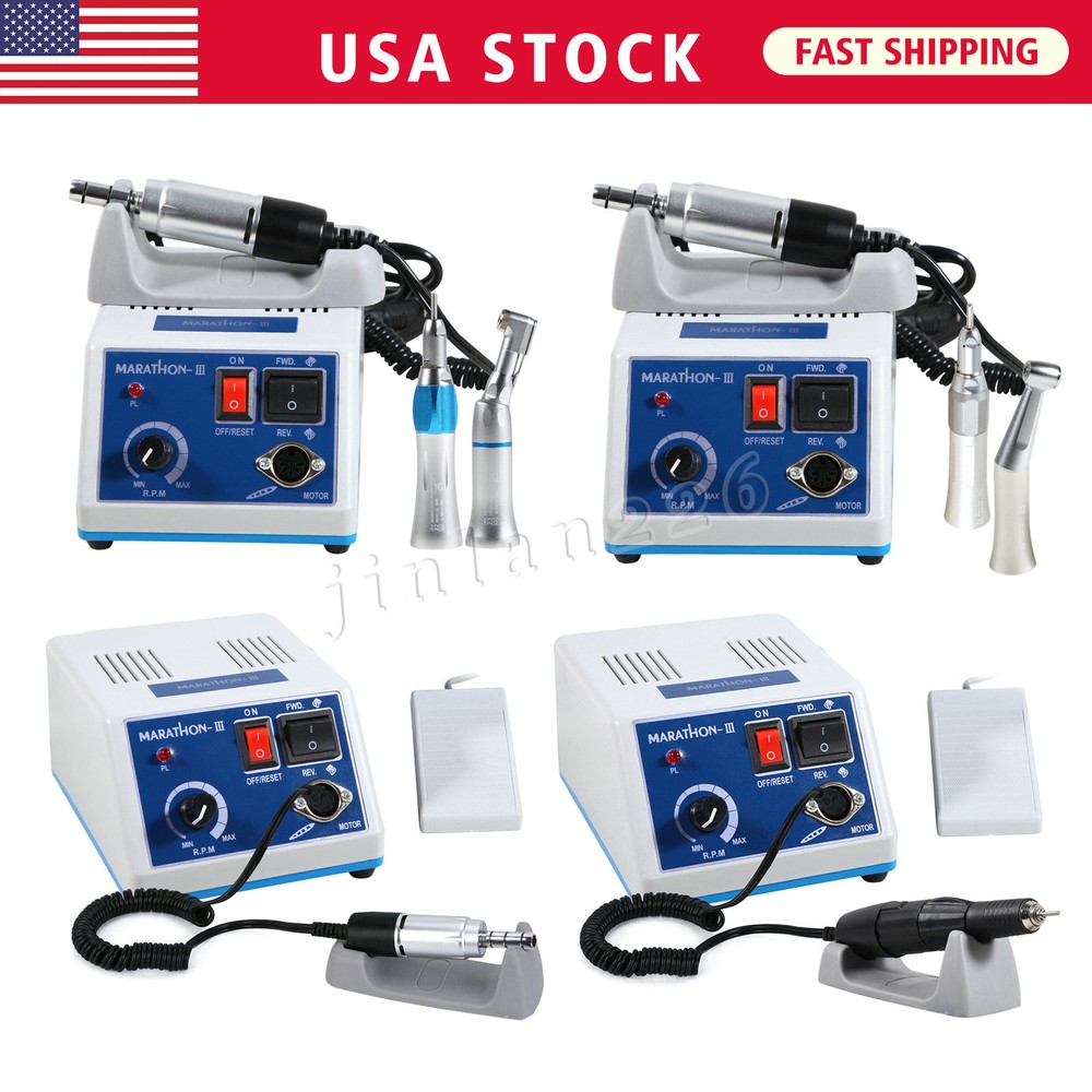 Dental Lab Marathon III Micromotor Polishing Motor 35K RPM Electric Handpiece N3