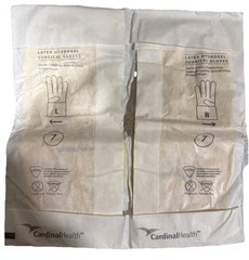 Protexis Latex HYDROGEL Coating Gloves size 7 Sterile 1 Box of 50 pairs