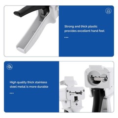 Dispenser Gun 1:1/2:1 10:1/4:1 50ml Dental Impression Mixing Dispensing Gun Kit