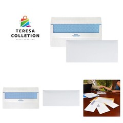 Self-Seal Business Envelopes, 4.125 x 9.5, Redi-Seal Convenience, 5 Count