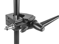 PHOCUS Super Clamp with Standard 5/8″ Stud for Photography Studio Video Black