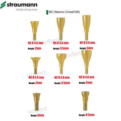 US Dental Healing Abutment & Cover Screw For ITI/Straumann BBone Level Tapered