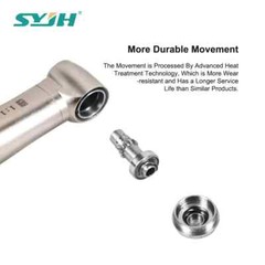 Dental 1:1/1:4.2 /1:5 Contra Angle Fiber Optic LED Low Speed Handpiece New