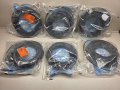 (1) New Southwire Sprinkler Wire, Low Volt 18/7 Black Solid, 50ft, Direct Burial