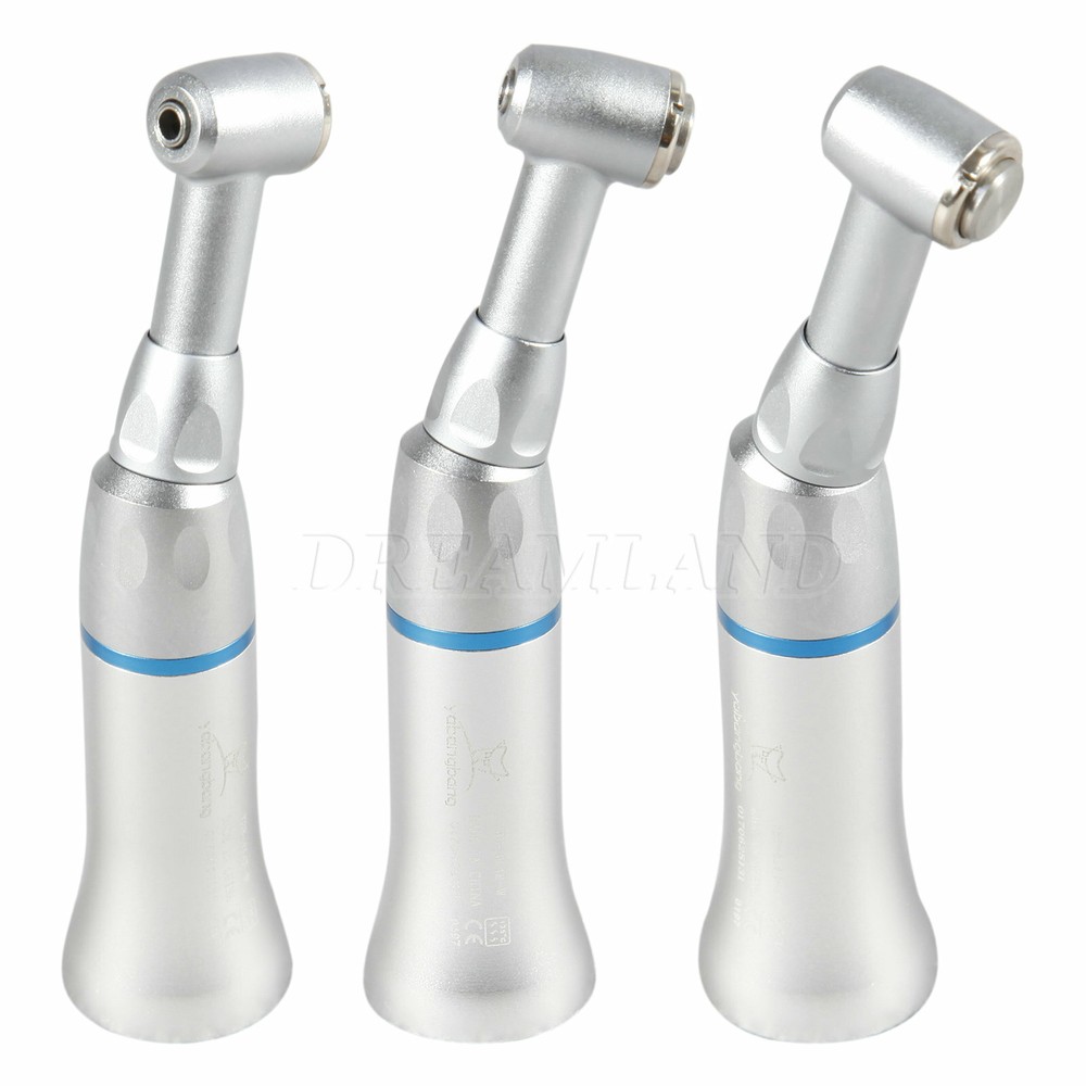 Dental Slow Low Speed Handpiece Push Button/Latch Contra Angle for E-type Motors