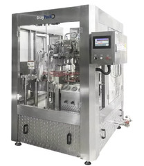 Graypack GP-18RF. 28mm & 38mm Carbonated Filler, bottling line, bottling machine