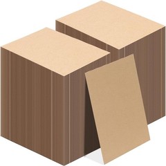5×7 Corrugated Cardboard Sheets Set of 200, Flat Card Boards Inserts for Craf…