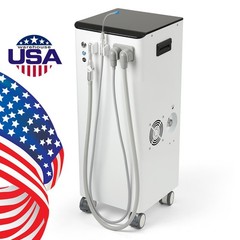 Dental Mobile Suction Unit System Negative Pressure Pump High Volume GS-M300