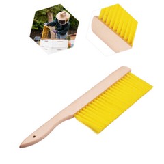 Bee Brush Plastic Soft Bristle wood handle Beekeeping Equipment Apiculture
