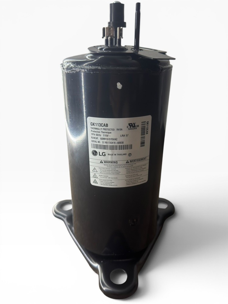 LG GK113CAB Rotary Compressor 12,000 BTU 115V R410A PTAC Daikin McQuay