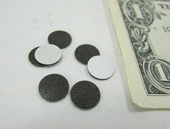 100 Chomeric EMI Shield Silicone Patch Dot Nickel Carbon Fiber 19-11-19907-S6305
