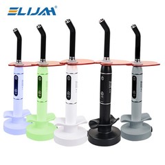 Dental Wireless Cordless LED Cure Curing Light Lamp 2000mw 5W Tool Resin Cure-US