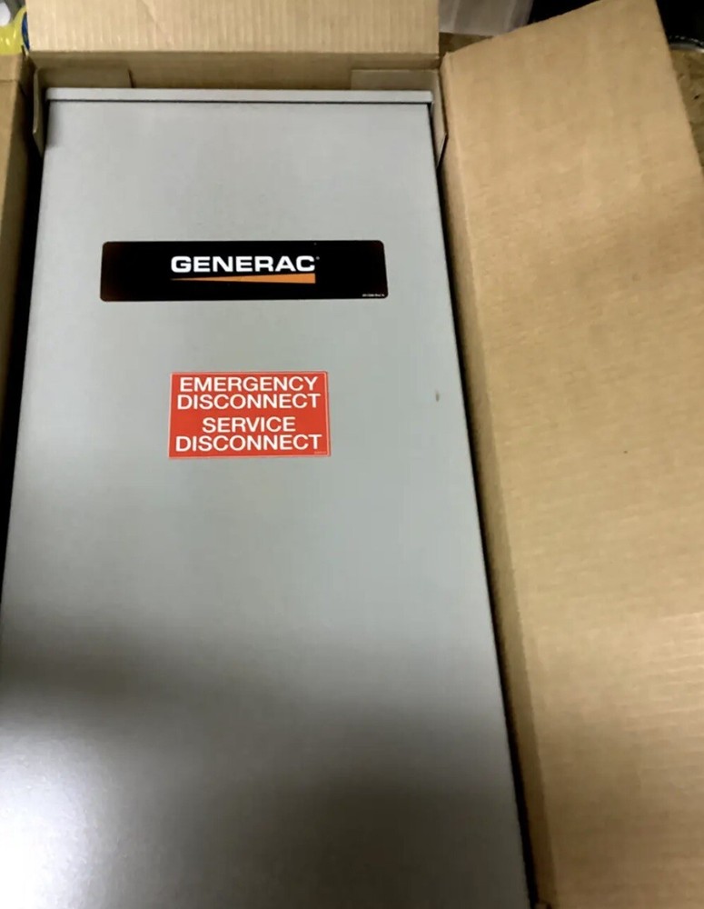 Generac 200A Service Rate Whole House Transfer Switch