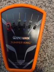 Supco Tradefox Jumper King model TFXJK, orange and black with case, never used!