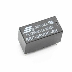 5 Volt DC Relay DPDT PCB 8-Pin Mount Non-Latching Non-Polarized Electronic