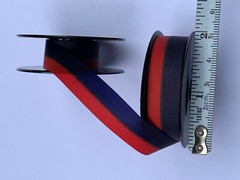 FJA Products Universal Typewriter Ribbon 2″ x 1/2″ Twin Spools in 30+ Colors