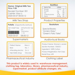 Compatible with Brother Labels DK-2243 DK-2210 DK-2205 DK-1241 DK-1209 DK-1208