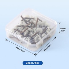 40Pcs Dental Finishing Finisher Cups Points Discs Composite Polishing RA Shank