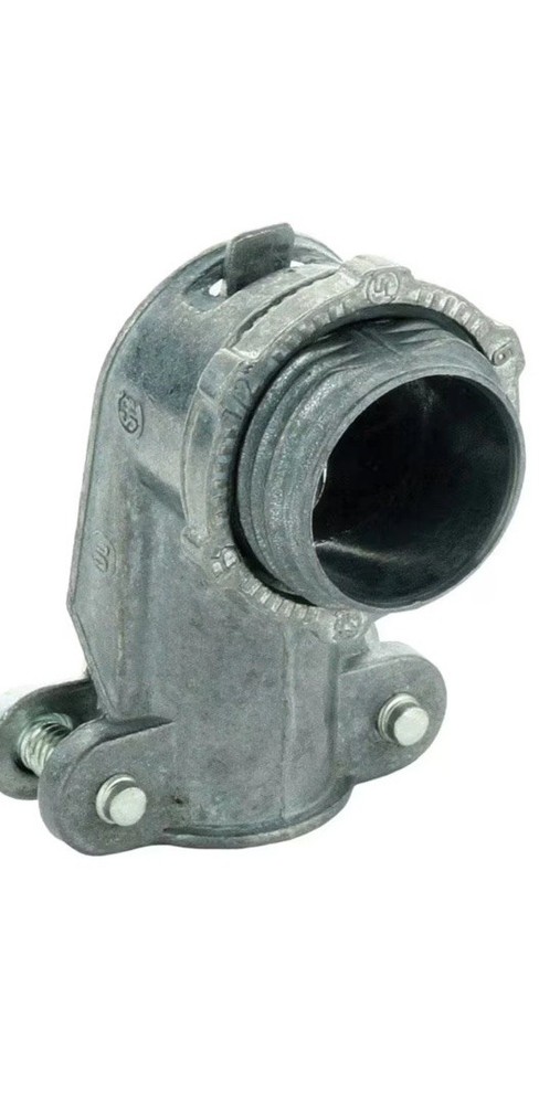 3/8 in. (1/2 in. knockout) Flexible Metal Conduit (FMC) 90° Connector (35-Pack)