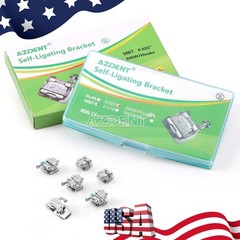 Dental Orthodontic Self-Ligating Bracket Braces Mini MBT.022 Spherical Hooks