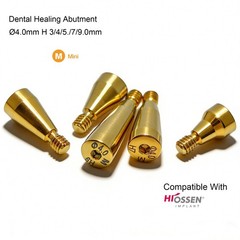 US Dental Healing Abutment Cap Mini Regular Platform Fits Ostem Hiossen Implant