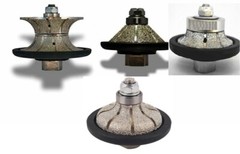stone Granite Marble countertop shaping Router Bit Demi Full Bevel Ogee Bullnose