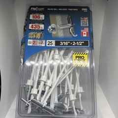 FLIPTOGGLE 1/4 in. x 2-1/2 in. Anchor Plus Bolts Cobra 425M (25-Piece)