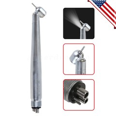 Dental Fiber Optic /LED E-generator Handpiece 45 Degree/Standard 4/6Hole Coupler