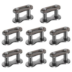 8pcs #40 Chain Master Links Heavy Duty Steel Alloy Roller Connector Link