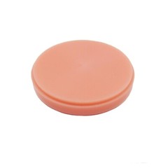 Sample CAD CAM PMMA Milling Disc Clear and Pink OD98mm Dental lab PMMA Block
