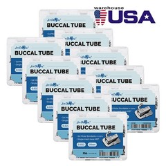 4PCS Dental Orthodontic Buccal Tube Roth .022 1st Molar Bondable Non-convertible