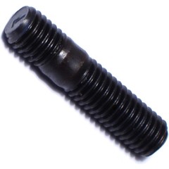8mm1.25 x 35mm DoubleEnded Automotive Stud ZincPlated Steel Thread 8 PCS