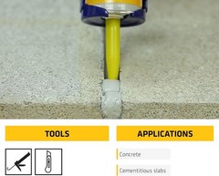 Waterproof Self-Leveling Sealant, Gray Polyurethane for Durable Concrete Repair
