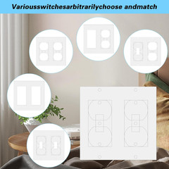 30 Pcs Electrical Outlet Insulation Pads and Foam Gaskets