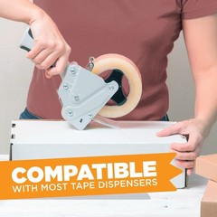 Heavy Duty Clear Packing Tape – 36 Rolls, 110 Yards Each, 1.88″ Wide, Strong Adh