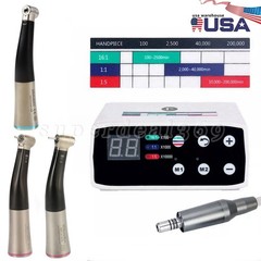 Dental Brushless LED Electric Micro Motor 1:1/1:5 Increasing Handpiece NSK Style