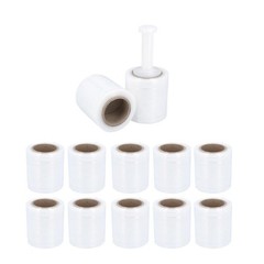 Cast Hand Stretch Wrap 5″x700′ 120 Ga Clear Shrink Film 24 RLS Made in USA