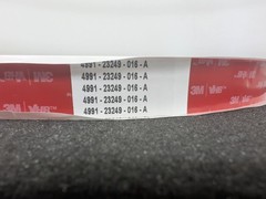 New, 3M, 4991, VHB Double-Sided Acrylic Foam Tape – 1in x 36 yd