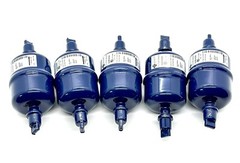 5 PCS LIQUID LINE FILTER DRIERS, 1/4 ODF ,3 CUBIC INCHES