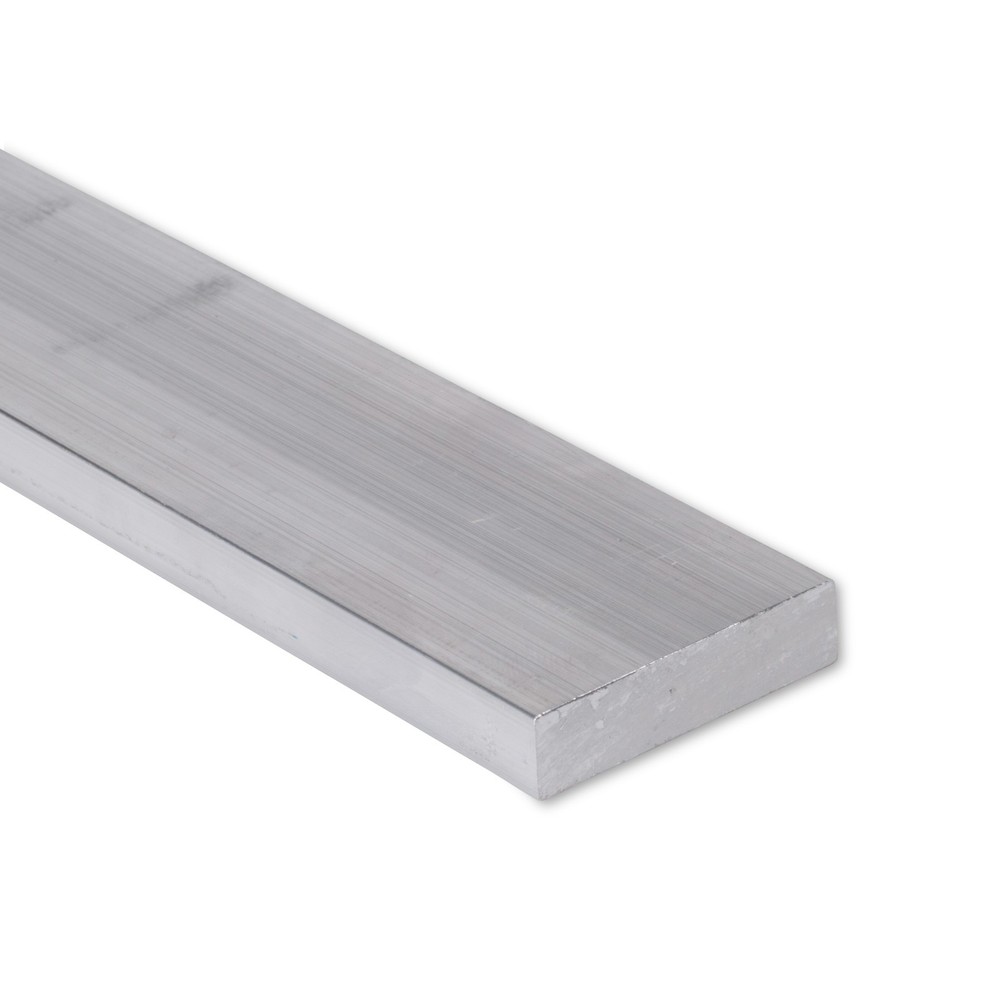 3/4″ x 2″ Aluminum Flat Bar, 6061 Plate, 24 Inch Length, T6511 Mill Stock, 0.75″