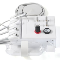 Portable Dental Turbine Unit with Weak Suction Work with Air Compressor 2/4Hole