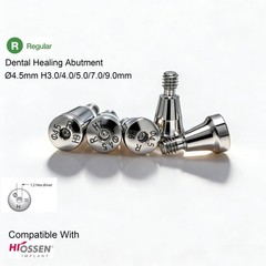 5/PK OSS Dental Cap Healing Abutment Cap Mini Regular Platform Fits Oss Hiossen