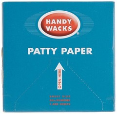 Patty Paper 5-1000 Patty Paper Pack of 1000, White
