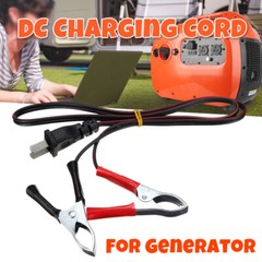 V Shape Plug 12V DC Battery Charging Cord Cable Wire For All Power Generators