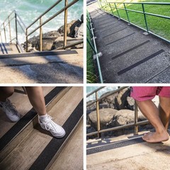 Leyibo Anti Slip Tape, 4 Inch x 42 Ft Grip Tape for Stairs Outdoor/Indoor, Wa…