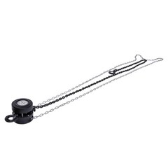 Manual Chain Hoist | 1 Ton / 2200 lbs Capacity | 2 Hooks | 10ft / 3Meters Lift